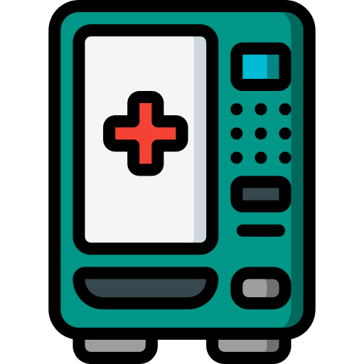 Vending machine health vending machine healthcare and medical icon