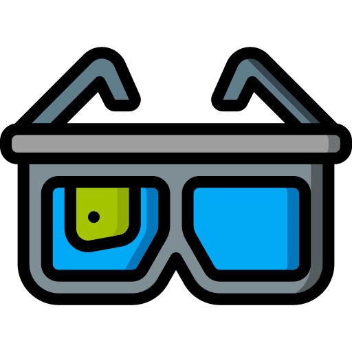 Ar glasses smart glasses ar glasses augmented reality icon