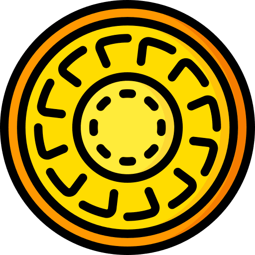 Coin dollar commerce and shopping money icon