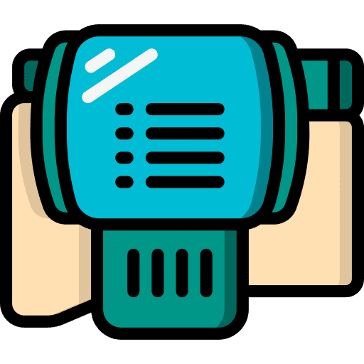 Device assistant arm voice control icon