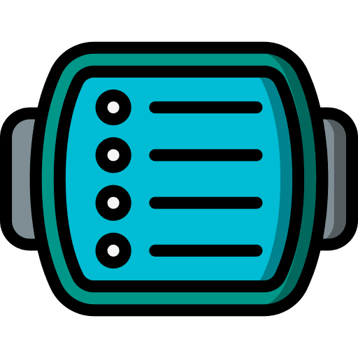 Device screen wrist bevel icon