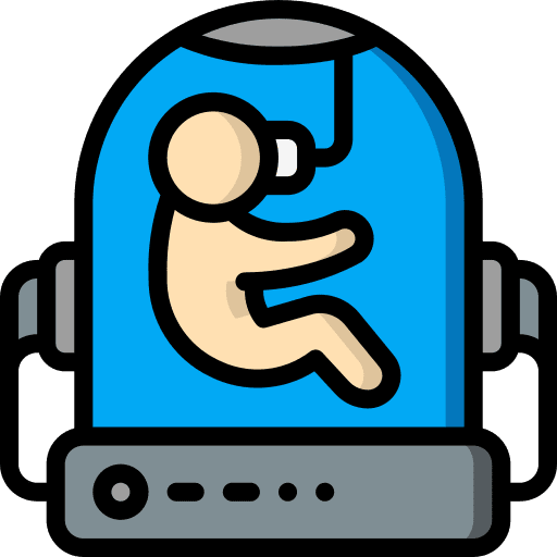 Tank electronics womb baby icon