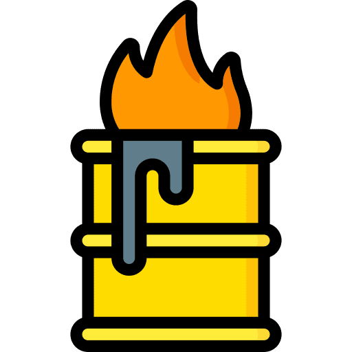 Barrel industry barrel fire icon
