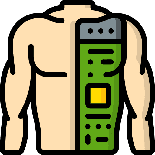 Body body technology components icon