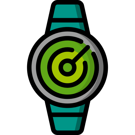 Radar maps and location proximity position icon