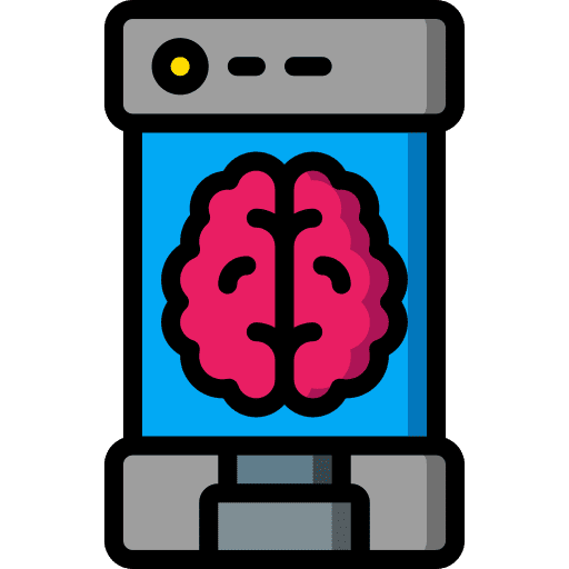 Tank human brain body organ body part icon