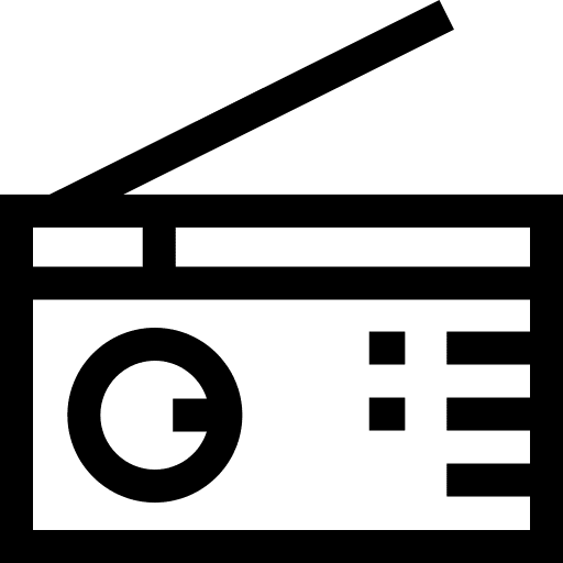 Radio antenna radio antenna electronics communications icon