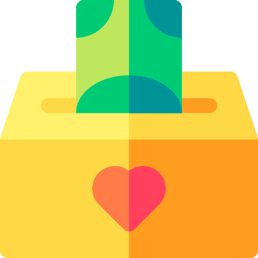 Donation notes donate charity icon Donation notes donate charity icon