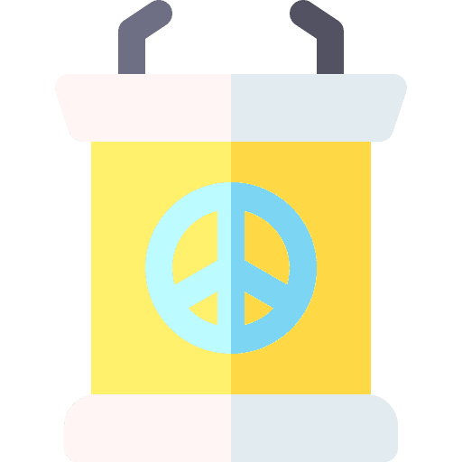 Lectern lecture peace presentation icon Lectern lecture peace presentation icon