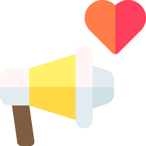 Megaphone loud marketing communications icon Megaphone loud marketing communications icon