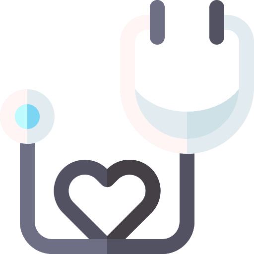 Stethoscope heart stethoscope healthcare and medical icon Stethoscope heart stethoscope healthcare and medical icon
