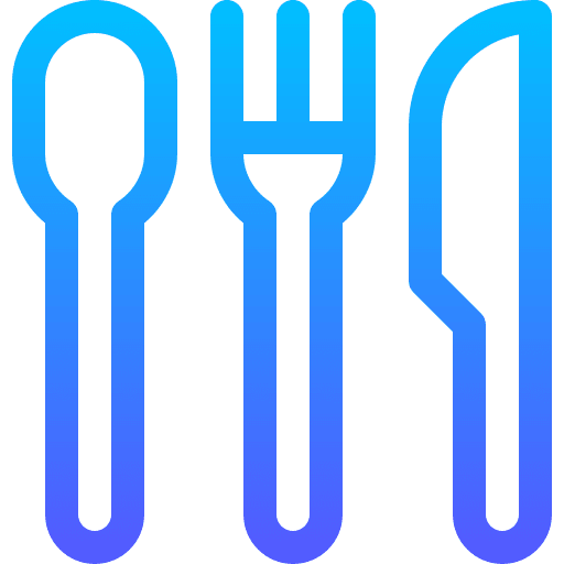 Cutlery silverware restaurant cutlery icon