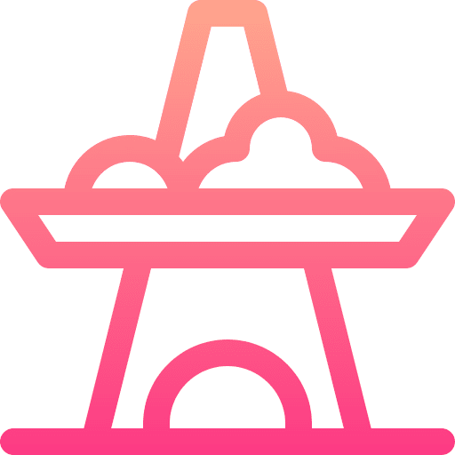 Kitchen scale weighing scale food scale cooking tools icon