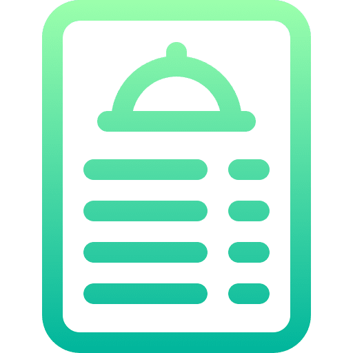 Menu food and restaurant menu cloche icon Menu food and restaurant menu cloche icon