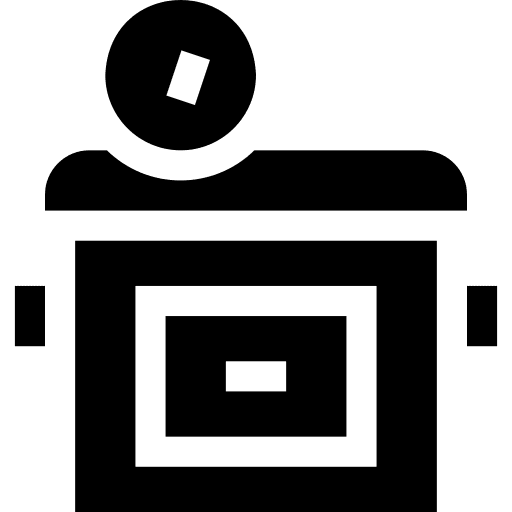 Autoclave healthcare and medical needles ink icon