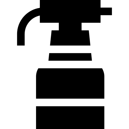 Desinfectant clean spray chemical icon
