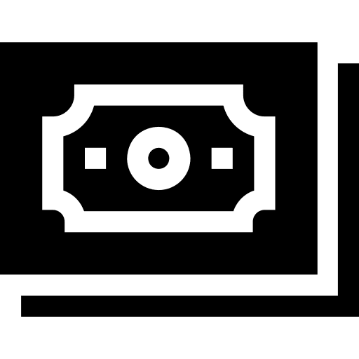 Money bill business and finance payment icon