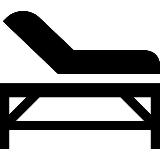 Chair healthcare and medical comfortable chair icon