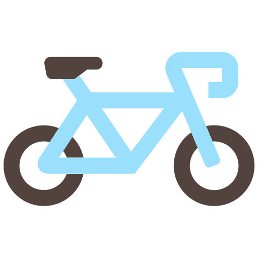 Bicycle cycling exercise bike icon Bicycle cycling exercise bike icon