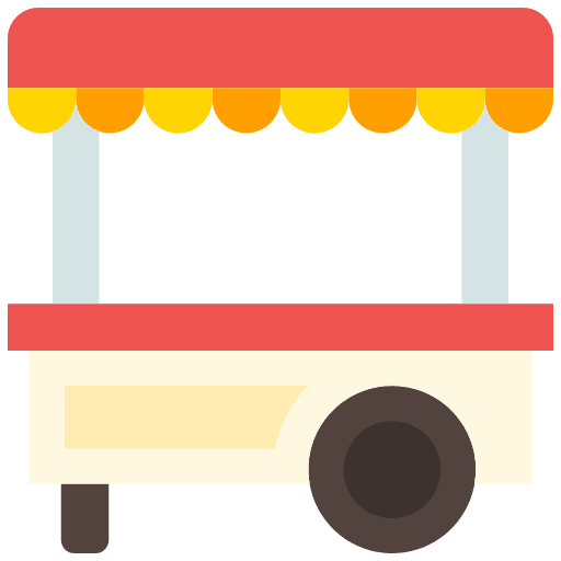 Food cart food cart food stand street food icon