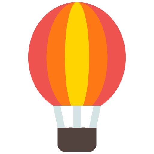 Hot air balloon travel hot air balloon trip icon Hot air balloon travel hot air balloon trip icon