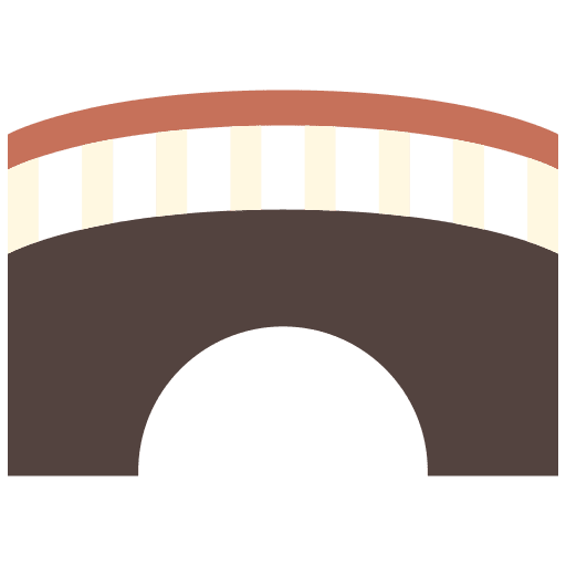 Bridge infrastructure engineering architectonic icon Bridge infrastructure engineering architectonic icon
