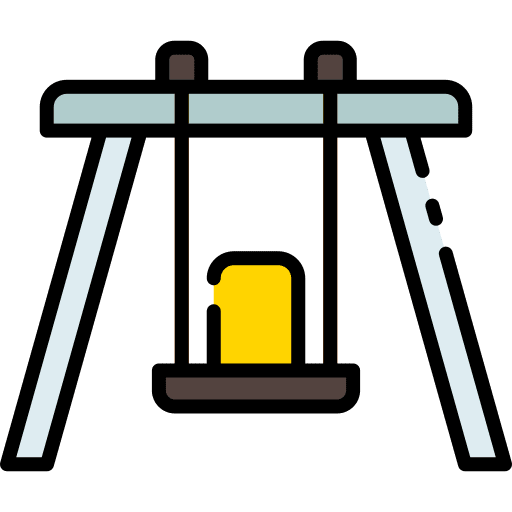Swing swing playground fun icon Swing swing playground fun icon
