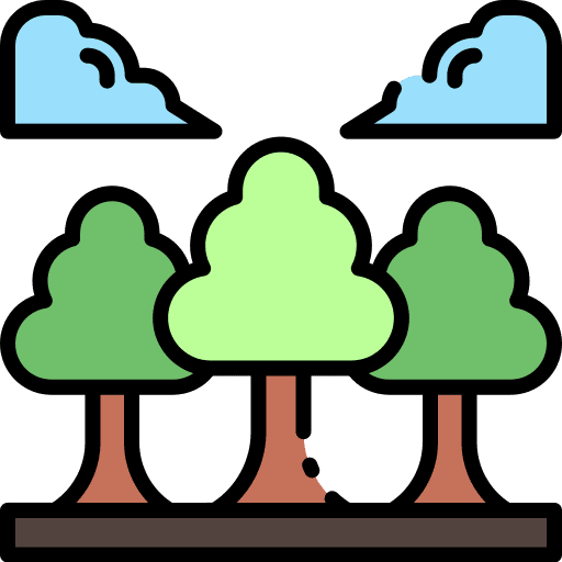 Garden park environment nature icon Garden park environment nature icon