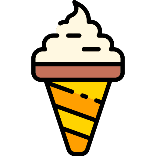 Ice cream dessert summertime sweet icon Ice cream dessert summertime sweet icon