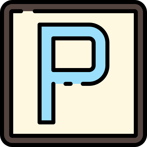 Parking letter letter p sign icon Parking letter letter p sign icon