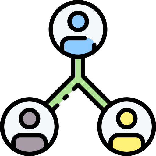 Network user members people icon