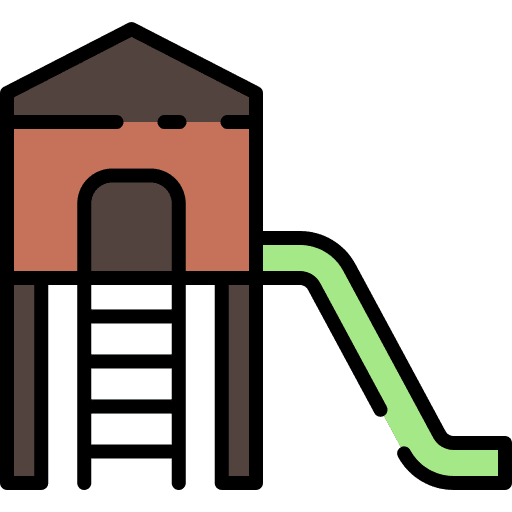 Slide slide children playtime icon Slide slide children playtime icon