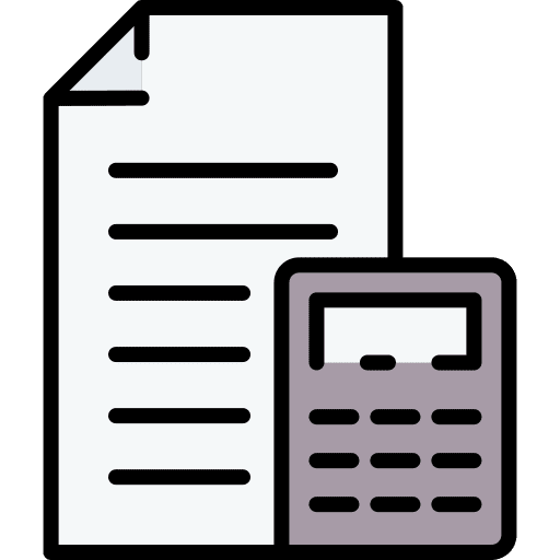 Accounting expense budget income icon Accounting expense budget income icon