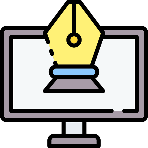 Graphic design computer vector edit tools icon Graphic design computer vector edit tools icon
