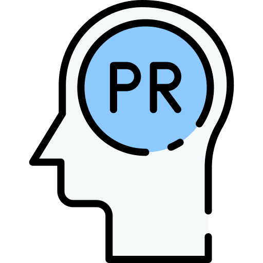 Public relation planning public relations talk icon Public relation planning public relations talk icon