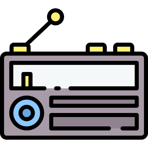 Radio antenna radio antenna transistor technology icon Radio antenna radio antenna transistor technology icon
