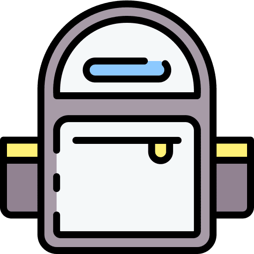 School bag backpack university school bag icon School bag backpack university school bag icon