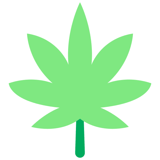 Cannabis weed healthcare and medical marijuana icon Cannabis weed healthcare and medical marijuana icon