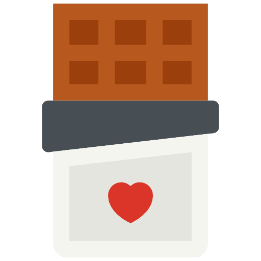Chocolate bar sweet food and restaurant snack icon Chocolate bar sweet food and restaurant snack icon