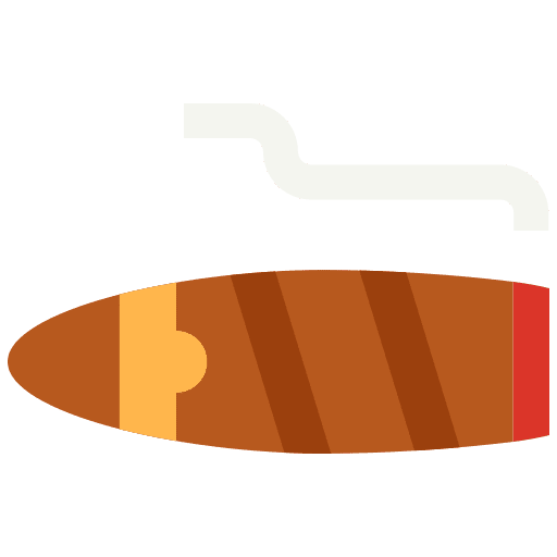 Cigar unhealthy smoker hobbies and free time icon Cigar unhealthy smoker hobbies and free time icon