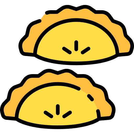 Pasty pasty empanada meat icon