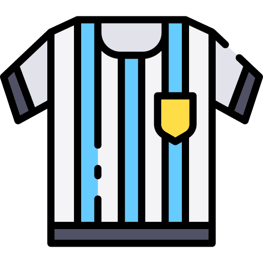 Football shirt play football argentinian sport icon Football shirt play football argentinian sport icon