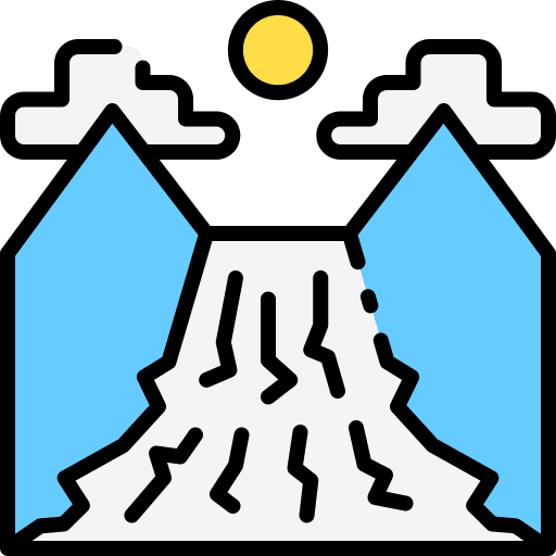 Perito moreno iceberg scenery glacier icon Perito moreno iceberg scenery glacier icon