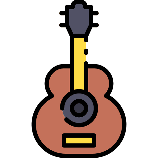 Guitar acoustic guitar music party icon Guitar acoustic guitar music party icon