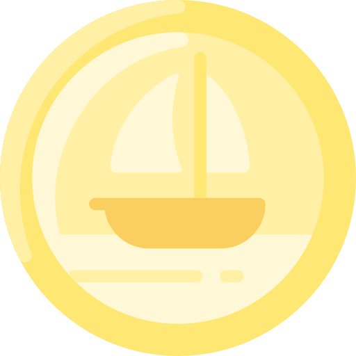 Coin cash currency money icon