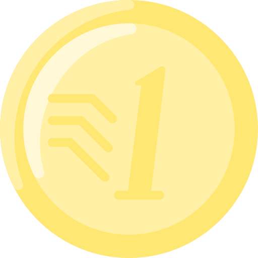 Coin business and finance banking american icon Coin business and finance banking american icon