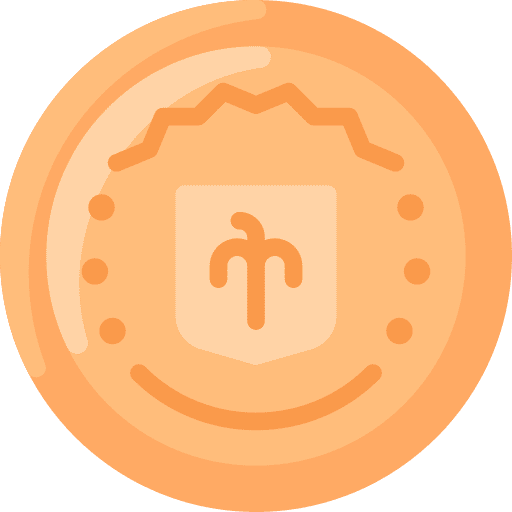 Coin currency banking business and finance icon Coin currency banking business and finance icon