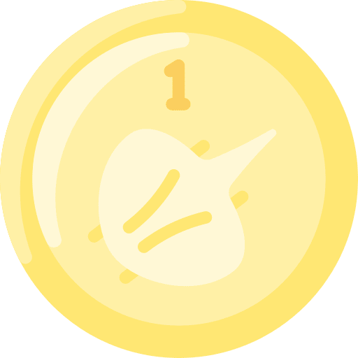 Coin oceania cash banking icon Coin oceania cash banking icon