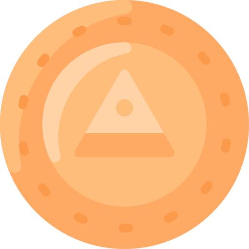 Coin business and finance antique banking icon Coin business and finance antique banking icon