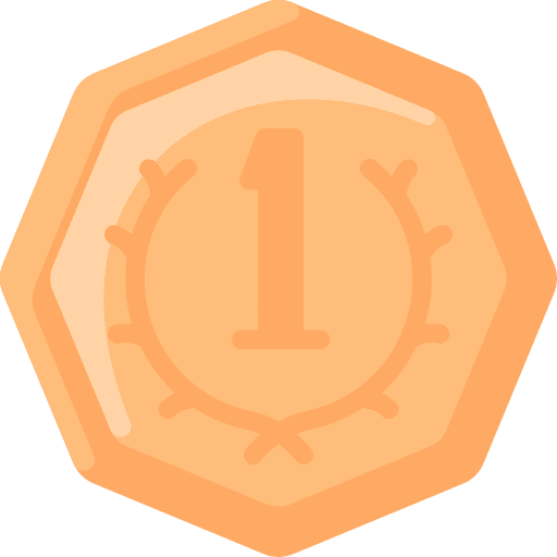 Coin business and finance old coin icon Coin business and finance old coin icon